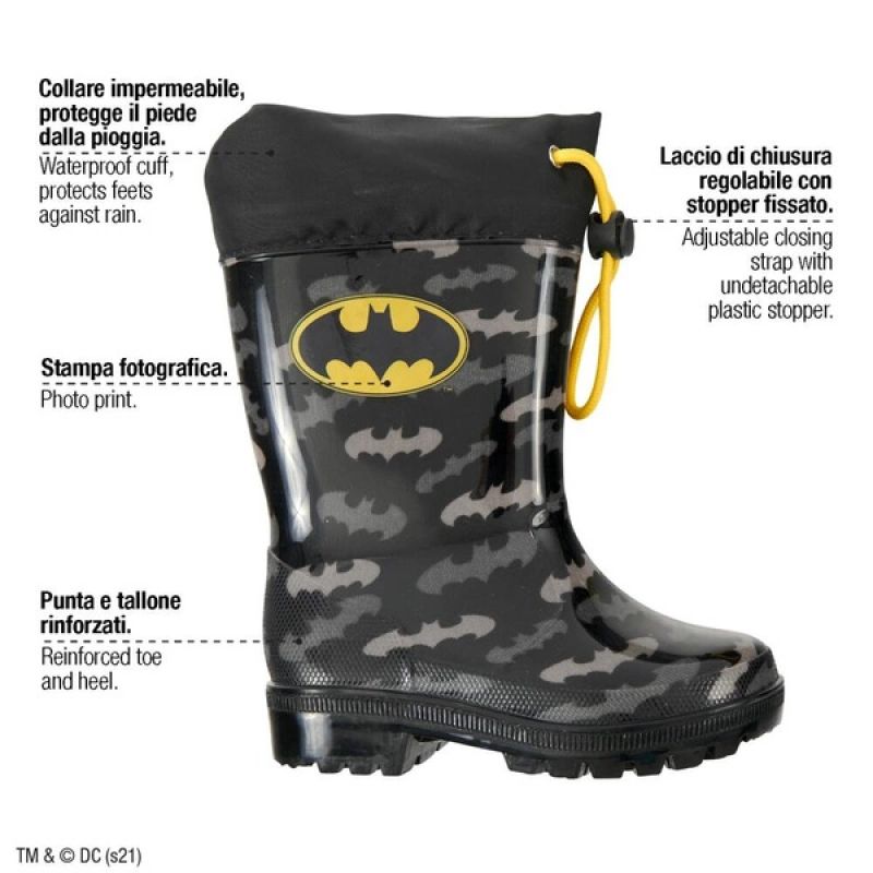 13. Perletti Batman Jr 98326 Wellington Boots