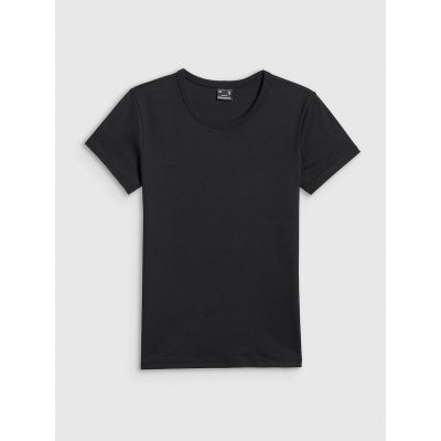 7. Women's slim plain T-shirt 4F 4FRAW25TTSHF3623-20S