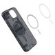 7. Spigen Ultra Hybrid Mag Case with MagSafe for iPhone 15 Plus - Dark Gray (Zero One Pattern)
