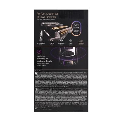 9. Braun Series 9 Pro+ 9615S Foil Shaver Trimmer Black, Gray
