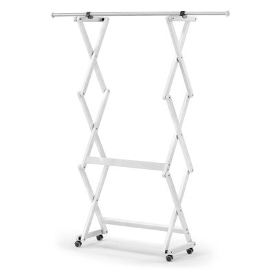 Clothes hanger - 140 x 32 cm, white