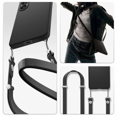 21. Spigen Liquid Air Case for Samsung Galaxy S26+ - Matte Black