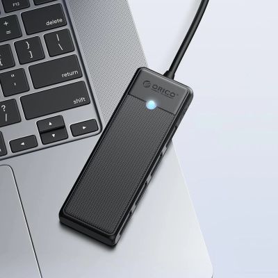 6. Orico PAPW4A-C3 USB Hub 4-port 4x USB-A 3.0 0.15 m - black