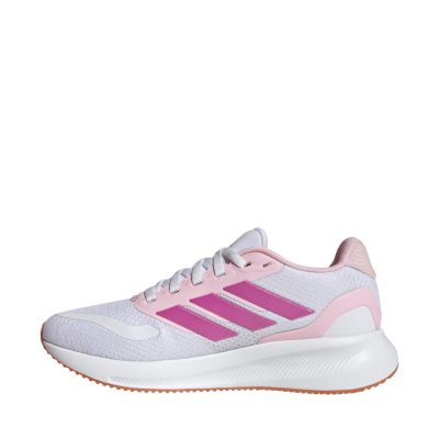 5. Adidas Runfalcon 5 kids' shoes white and pink JP9396