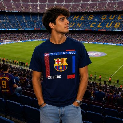 2. FC Barcelona men's cotton t-shirt 5001CETST