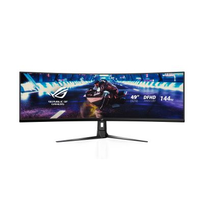 19. MONITOR ASUS 49" XG49VQ ROG STRIX 124.5 cm (49") 3840 x 1080 pixels UltraWide Full HD LED Black