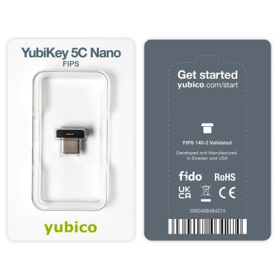YUBICO YubiKey 5C Nano USB-C USBC Security Key