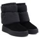 8. Black leather platform snow boots Big Star UU274731