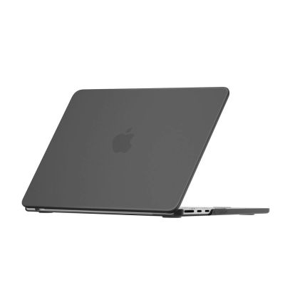 3. Tech-Protect Softshell Case for MacBook Air 15 2023 / 2024 / 2025 / 2026 - Matte Black