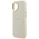 6. Guess Peony Hot Stamp MagSafe iPhone 17 Case - Beige