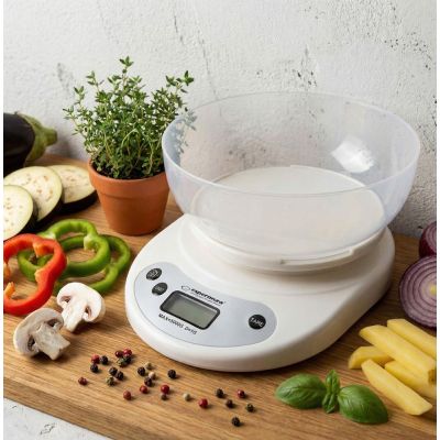 7. ESPERANZA COCONUT EKS007 Electronic Kitchen Scale with Bowl
