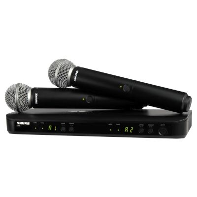 Shure BLX288E/SM58-H8E - Wireless System with Receiver and Microphones