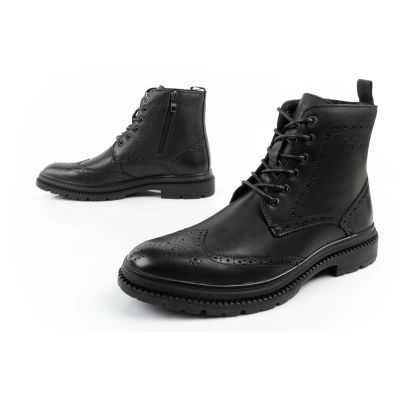 8. Lee Cooper men's shoes Chelsea boots elegant leather black