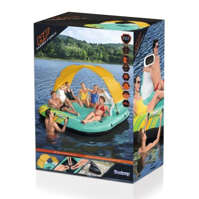 43. Bestway 43407 Pool and Beach Float Multicolor Monochrome PVC Floating Island