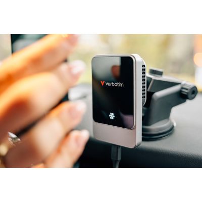 10. Verbatim Charge 'n' Drive Smartphone Black USB Wireless Charging Fast Charging Automatic
