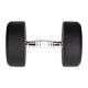 2. Rubber-coated dumbbell 18kg HMS HG PRO 18