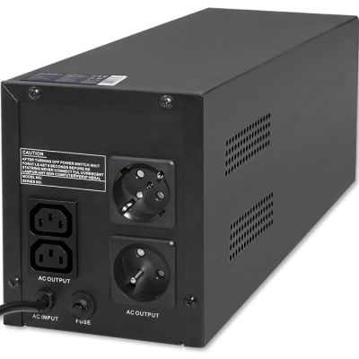 10. QOLTEC UPS LINE INTERACTIVE | MONOLITH | 1500VA | 900W