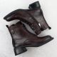 4. Brown leather women’s worker boots Filippo DBT7369