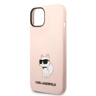6. Karl Lagerfeld KLHCP14MSNCHBCP iPhone 14 Plus 6.7" hardcase pink/pink Silicone Choupette