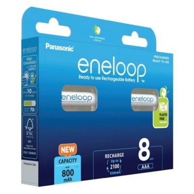 2. PANASONIC ENELOOP AAA 800 mAh 8 pcs