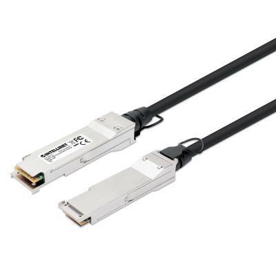 2. Intellinet 508513 InfiniBand/Fiber Optic Cable 2m QSFP+ Black, Silver