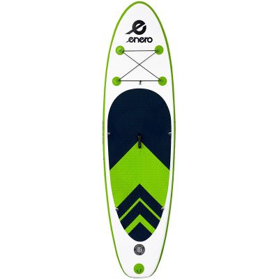 2. SET - 80KG INFLATABLE SUP BOARD ENERO 275x76x10CM
