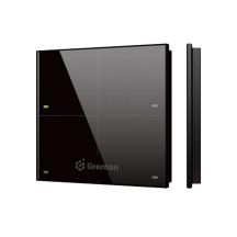 GrentonGrenton touch panel / 4 touch fields / TF-Bus / black glass front