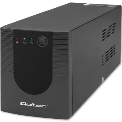 9. QOLTEC UPS LINE INTERACTIVE | MONOLITH | 1500VA | 900W