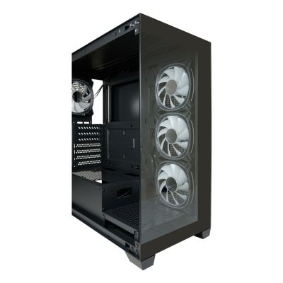 8. LC-Power LC-715B-ON Midi Tower Computer Security & Holders Black