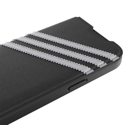 5. Adidas OR Booklet Case PU iPhone 14 Pro black/white 50196