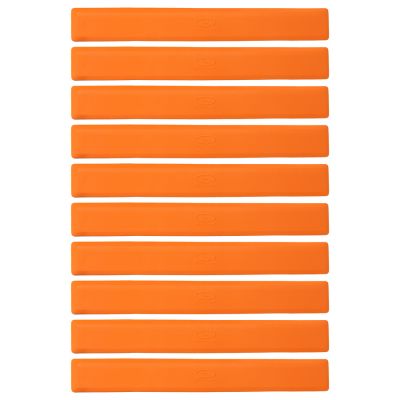 Flat field markers - stripes 51x6cm 10 pcs bright orange SMJ sport ZPP-O