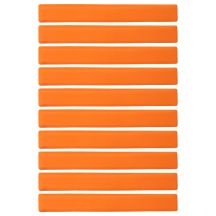Flat field markers - stripes 51x6cm 10 pcs bright orange SMJ sport ZPP-O