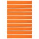 Flat field markers - stripes 51x6cm 10 pcs bright orange SMJ sport ZPP-O