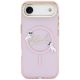3. Karl Lagerfeld IML Choupettes Karl Script Logo MagSafe iPhone Air Case - Pink