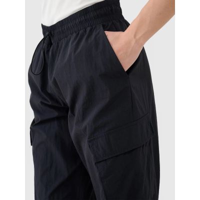 4. Women's casual oversize trousers 4F 4FRSS25TTROF1372-20S