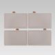 6. Set of knives + boards MR-1412-BEIGE MAESTRO