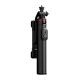 7. Selfie stick WC13YDS telescopic tripod 1.3m with double lamp and phone holder - black
