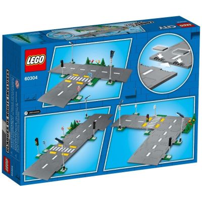 8. LEGO City 60304 Road Plates