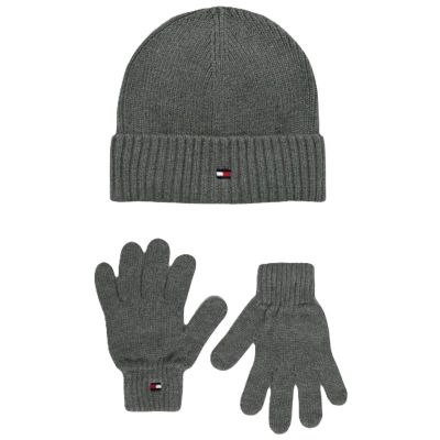 6. Tommy Hilfiger Jr Hat and Gloves AU0AU01087