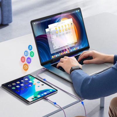6. Orico CDX 100W 5A Power Delivery USB-C - USB-C 1m Cable - Purple