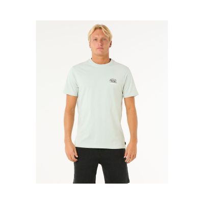 RIP CURL Desti Animals Tee Turquoise