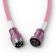 5. Glorious Gaming GLO-KB-ACC-CBL-COIL-PPNK Keyboard/Mouse Cable Pink 1.4m