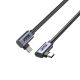3. UNITEK USB-C CABLE ANGLED 90°/90° PD 100W M/M 1M