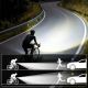 3. Rockbros RHL950 Front Bike Light 950lm with Removable USB-C Battery - Black