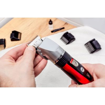 3. ELDOM MG10U CROPER Cordless and Mains Hair Clipper, 4 Hairdressing Attachments