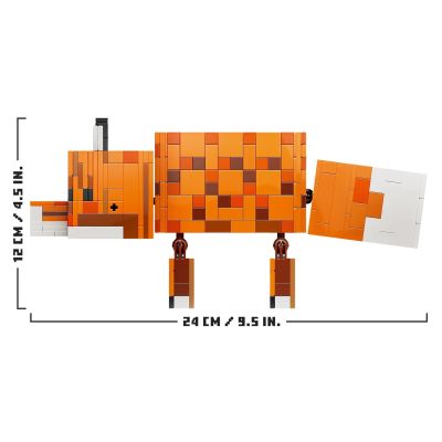 8. LEGO Minecraft 21588 Fox