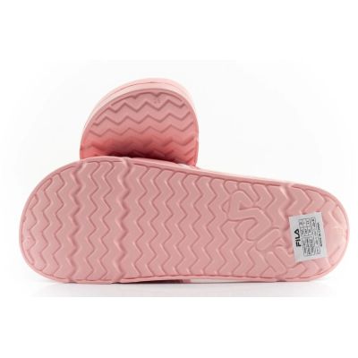 9. Fila women's sports flip-flops Morro comfortable pink slippers for the pool