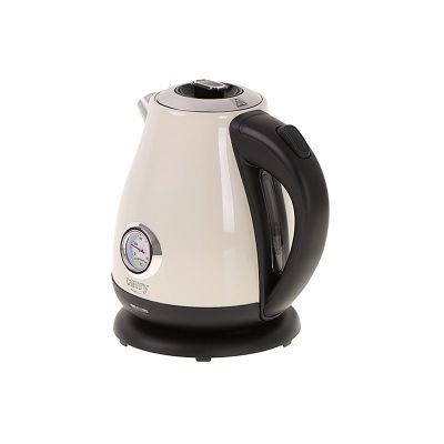 12. CAMRY CR 1344c cream electric kettle