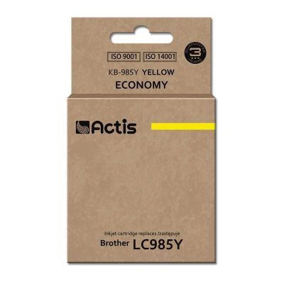 Actis KB-985Y Ink (replaces Brother LC985Y; Standard; 19.5 ml; yellow)