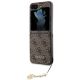 6. Guess 4G Charms Collection case for Samsung Galaxy Z Flip 5 - brown